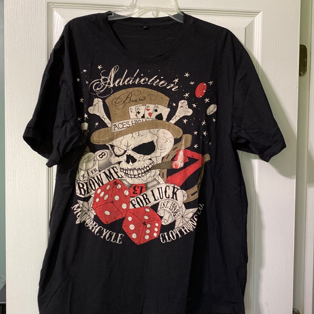 Mens motorcycle shirt size 2Xl